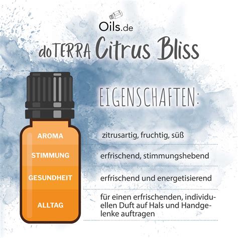 doTERRA Citrus Bliss (Belebende Mischung) 15ml