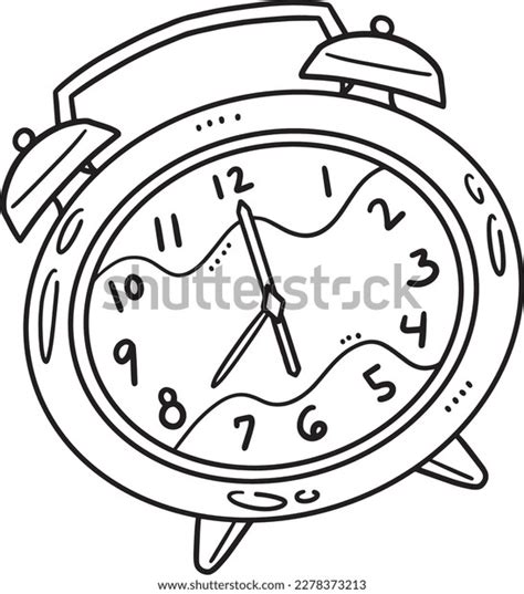 Alarm Clock Coloring Pages