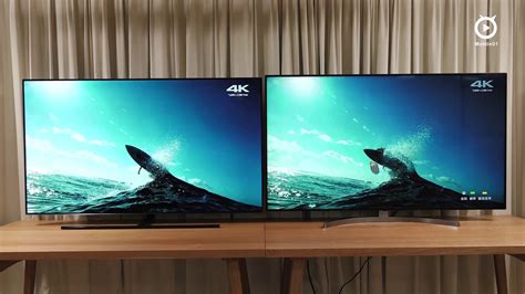 Samsung Q F Qled Tv Vs Lg Sk Super Uhd Tv Youtube K Hdr