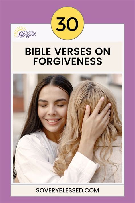 30 Bible Verses On Forgiveness【2024】