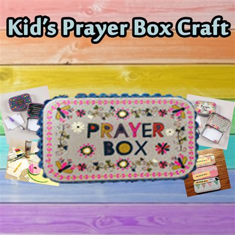 Kid's Prayer Box Craft Class - Duplain Church of Christ | St. Johns ...