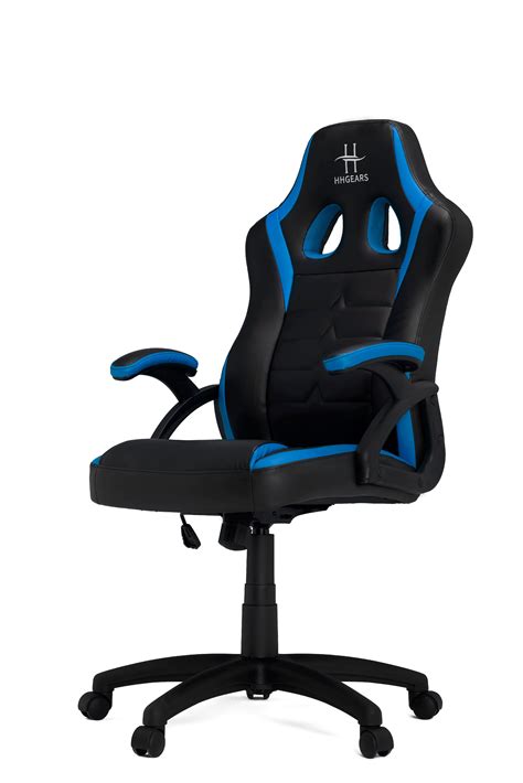 HHGears SM115 Gaming Chair Black and Blue - Walmart.com