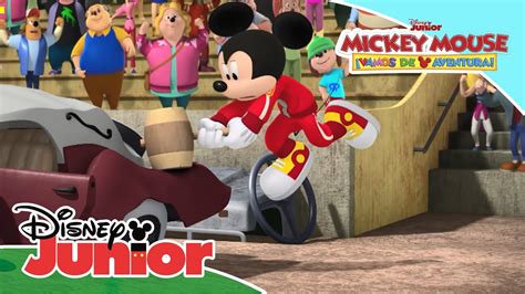 Mickey Mouse Vamos De Aventura Machacando Chatarra Disney Junior