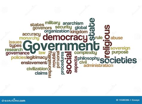 Government Word Cloud Royalty Free Stock Image Image 15580386