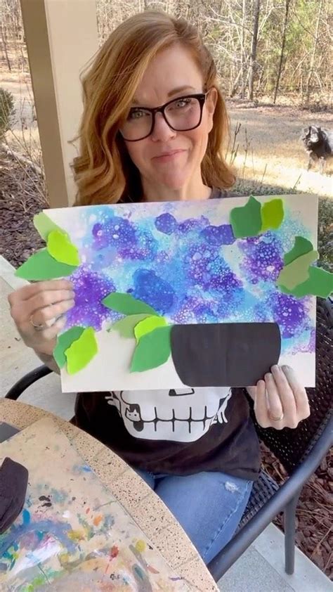 Andrea Nelson On Reels Bubble Painting Bubble Art Spring Art