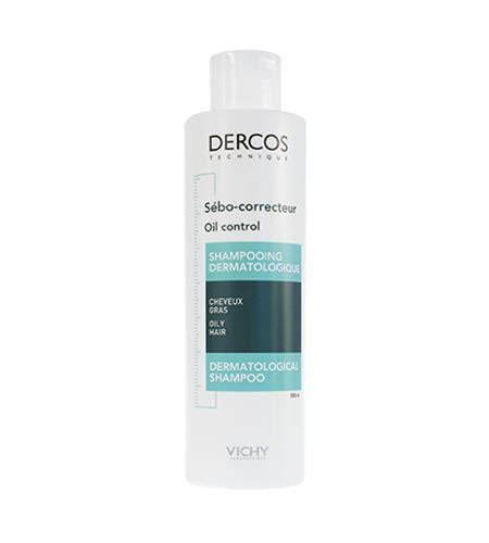 Vichy Dercos Technique Oil Control šampon na mastné vlasy 200 ml