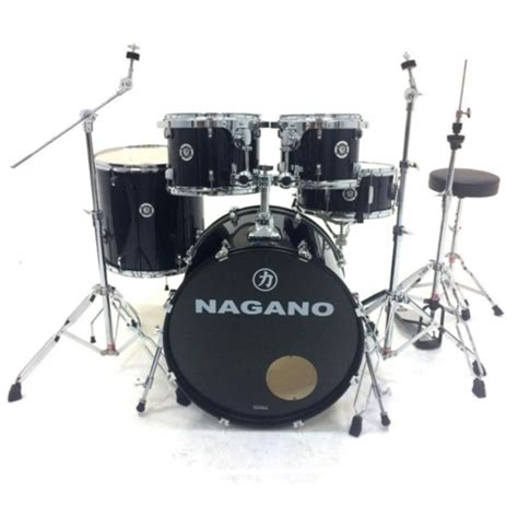 Bateria Ac Stica Nagano Garage Rock Bumbo F Schumann