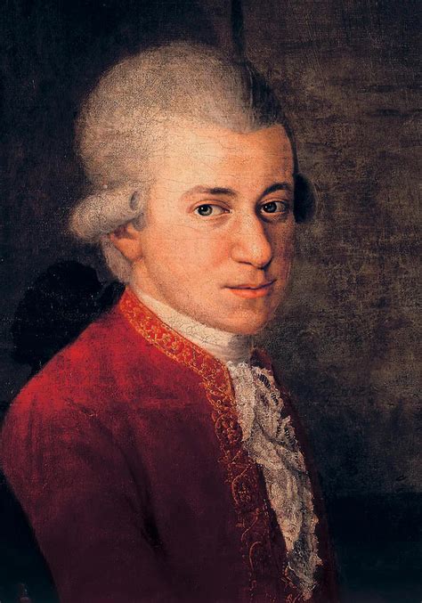 Wolfgang Amadeus Mozart By Barbara Krafft Painting By Orca Art