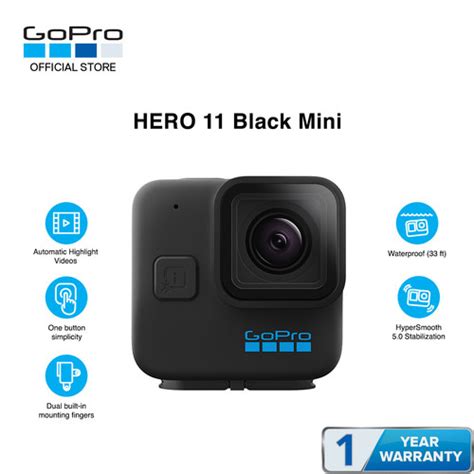 Promo GoPro HERO11 Mini - Black Cicil 0% 3x - Kab. Tangerang - GoPro Official Store | Tokopedia