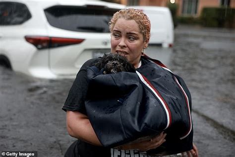 Devastating Dangerous Rainfall And Flooding Swamp Streets In Florida As Desantis Declares State