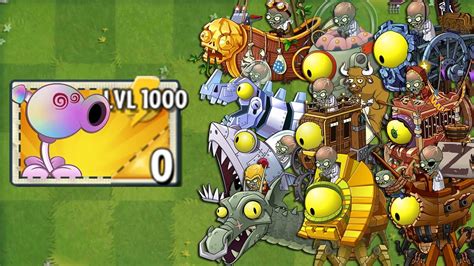 PvZ 2 Every Premium Plant LEVEL 1000 Power Up In Plants Vs Zombies 2