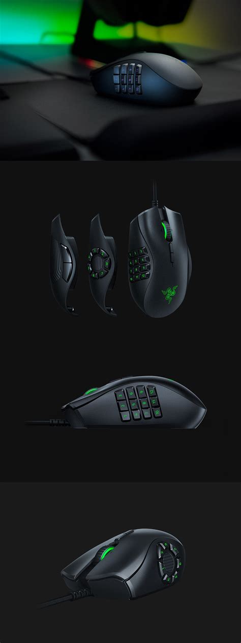 Buy Razer Naga Trinity Chroma Wired MMO Gaming Mouse [RZ01-02410100 ...