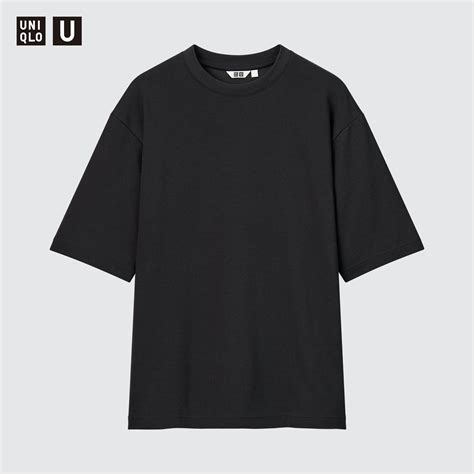 ユニクロ公式 エアリズムコットンオーバーサイズtシャツ（5分袖）