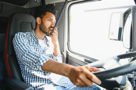 Premium Photo Portrait Of A Indian Truck Driver