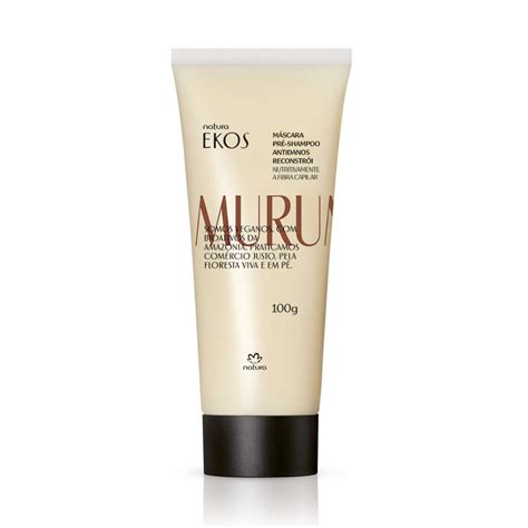 Linha Ekos Murumuru Natura Shampoo Condicionador Máscara Sérum