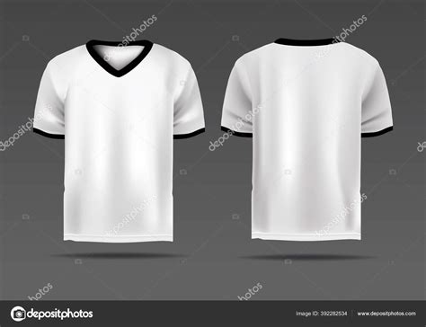 Blank Shirt Template Color Background Stock Vector by ©captainvector ...