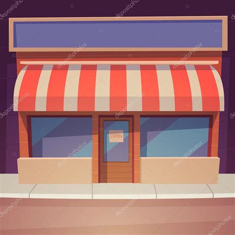 Tienda de dibujos animados vector gráfico vectorial alexm83 imagen