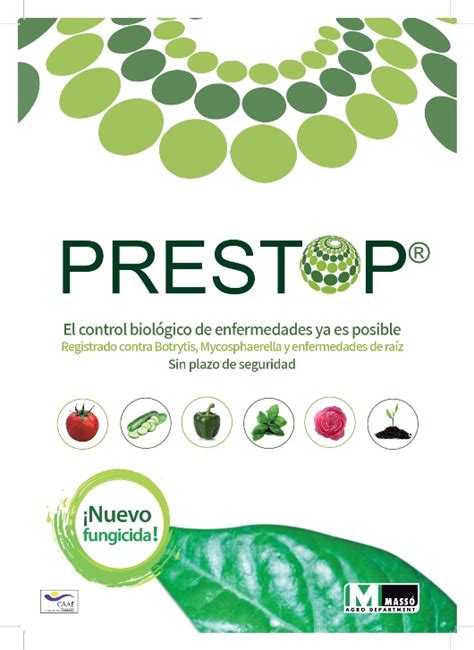 Prestop® Novedad De MassÓ Para El Control Integrado De Enfermedades Ecomercio Agrario