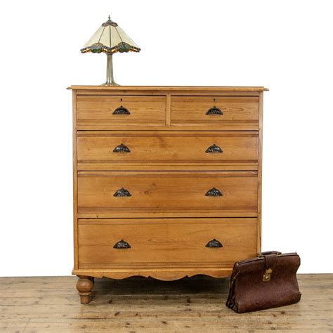 Antique Pine Chest Of Drawers M Penderyn Antiques