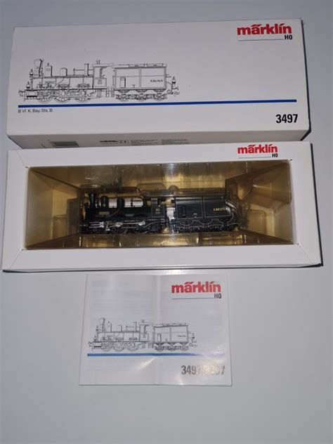 Märklin H0 3497 Steam locomotive with tender Steam Catawiki