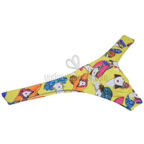 Sexy Bulge Pouch T Back Men Swim Thong Bikini Swimsuit Mini Beachwear