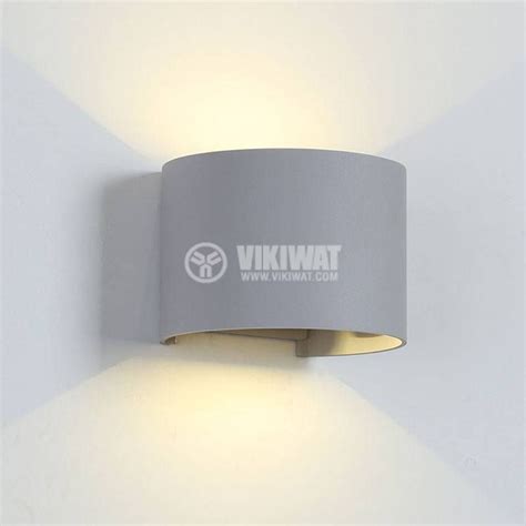 LED facade lamp 10W 4000К IP54 grey 969LED100R GR ELMARK VIKIWAT