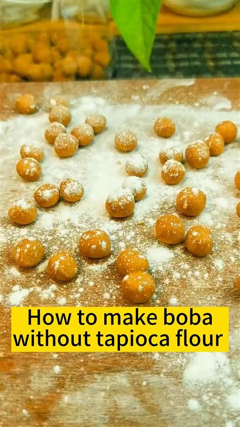 How To Make Boba Without Tapioca Starch Kitchen Mis Adventures