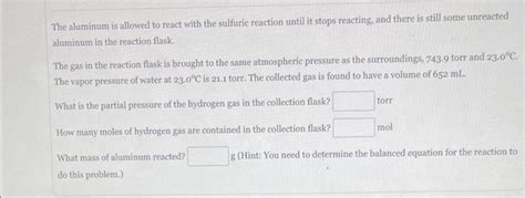 Solved Potassium Is A Very Reactive Metal It Reacts