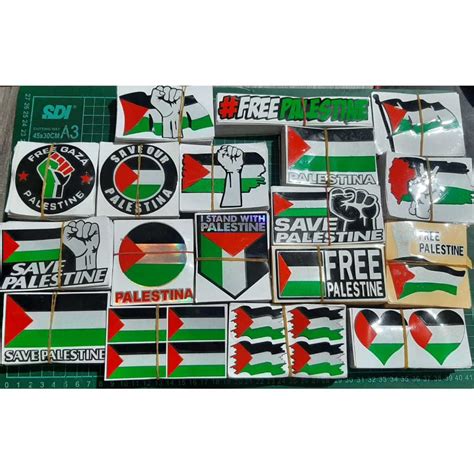 Jual Sticker Cutting Bendera Palestina Free Palestine Shopee Indonesia