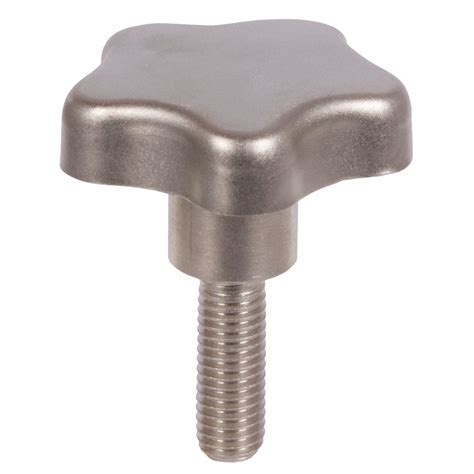 Triangular Knobs, Stainless Steel Ganter Ref. GN 5339.5 50 M8 E MT