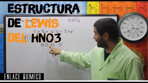 8 Enlace Químico 8 2 Estructura de Lewis del HNO3 YouTube