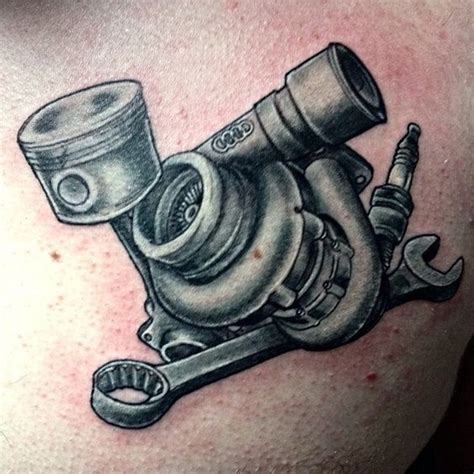 Pin by The MECHANIC on Mechanics Tattoo Designs | Piston tattoo ...