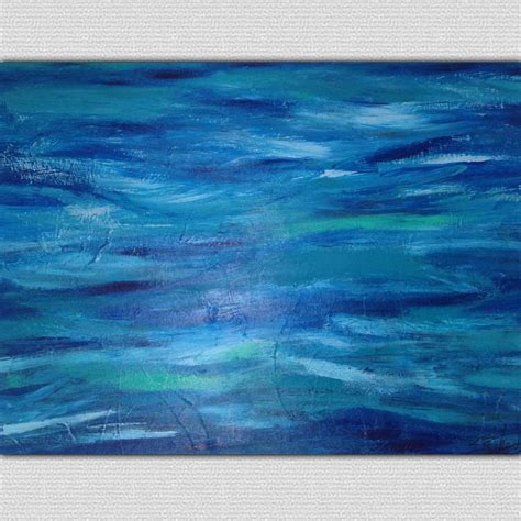 The Ocean - Abstract Oil Painting For Sale - Shanlatte Art