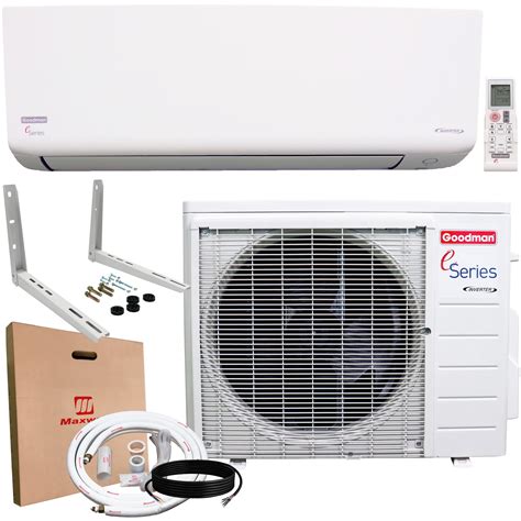 Goodman 9000 Btu Mini Split Heat Pump Ac 18 Seer2 400 Sq Ft