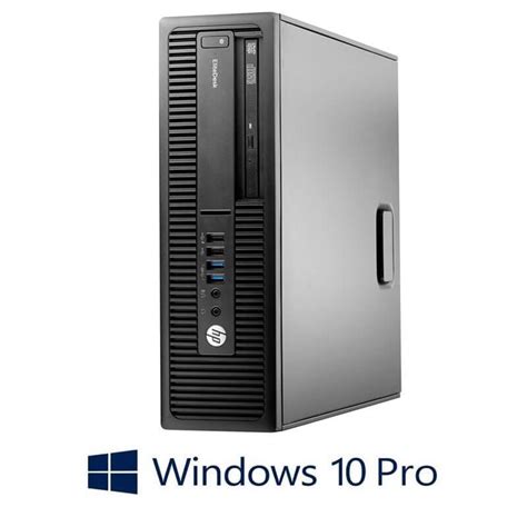 Calculatoare HP EliteDesk 705 G2 SFF AMD PRO A4 8350B Windows 10 Pro