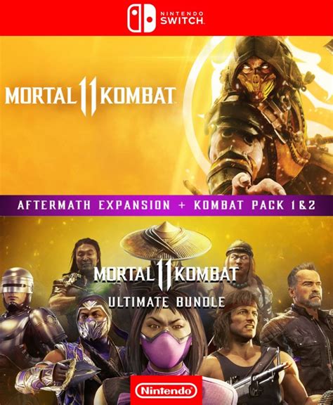 Mortal Kombat Mas Dlc Packs Ultimate Nintendo Switch Juegos