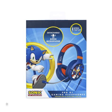 Otl Sega Mordern Sonic The Hedgehog Pro G1 Gaming Headphones Headphones