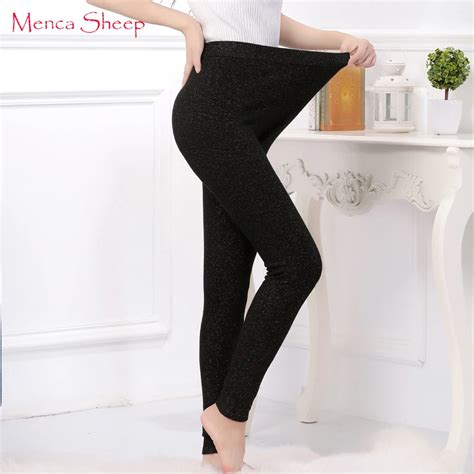 Women Leggings 2017 Winter Warm Wool Knitted Pants New Arrival Fashion