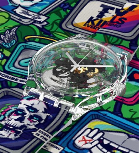 Seattle Artist Jared K Nickerson Creates Exclusive Designs For Swatch