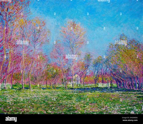 Claude Monet Painting Garden In Giverny Hi Res Stock Photography And