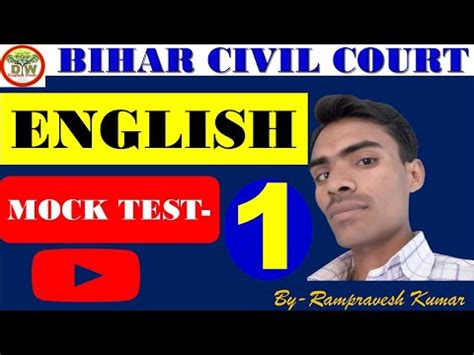 Bihar Civil Court English Practice Set Solution Civil Court