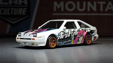 Hotwheels Toyota AE86 Sprinter Trueno 2022Car Culture Mountain