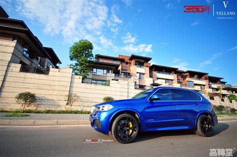 Electric Blue BMW X5 Gets a Revised Face with Chrome Grille — CARiD.com ...