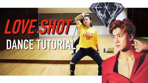 Exo 엑소 Love Shot Dance Tutorial Full W Mirror Charissahoo Youtube