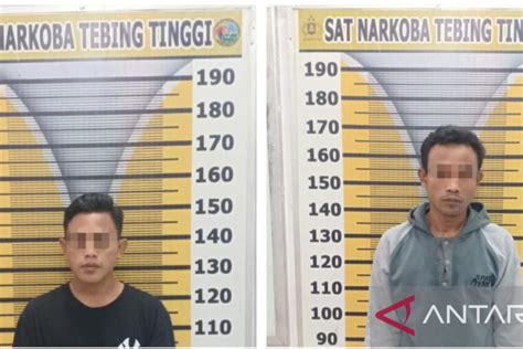 Polisi Tangkap Dua Orang Pengedar Sabu Di Tebing Tinggi ANTARA News