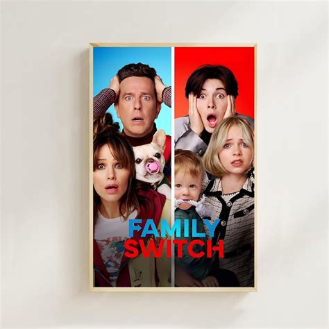 Family Switch 2023 Movie Poster regular Style Art Prints,home Decor, Art Poster for Giftcanvas ...