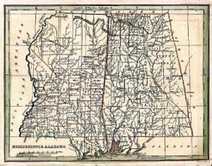 Lawrence County, Mississippi Maps – Mississippi Genealogy