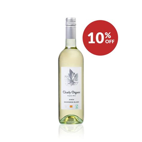 Award Winning Clearly Organic Air N Sauvignon Blanc Bottles