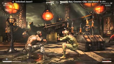 Mkx New Reptile Alternate Costume Played By G4s Cossner [720p 60fps] Youtube