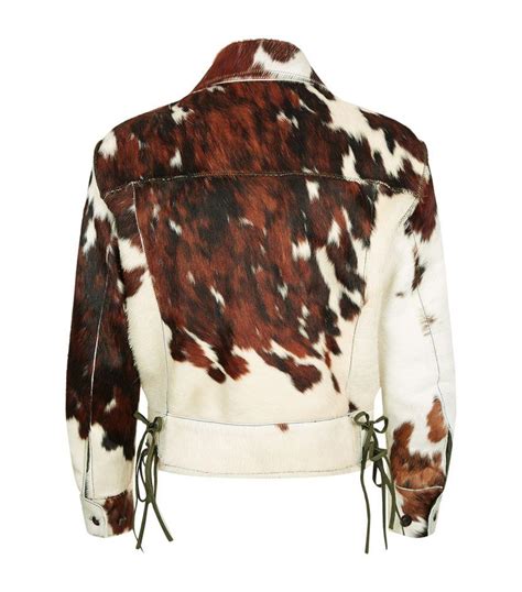 Vivienne Westwood Leather Cow Jacket For Men Lyst